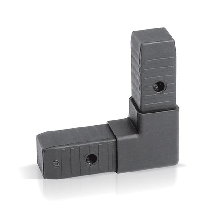 Aluminium accessories-Reinforced metal 2 way corner joint