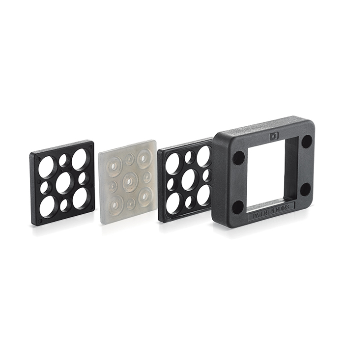 Polyamide cable holding system