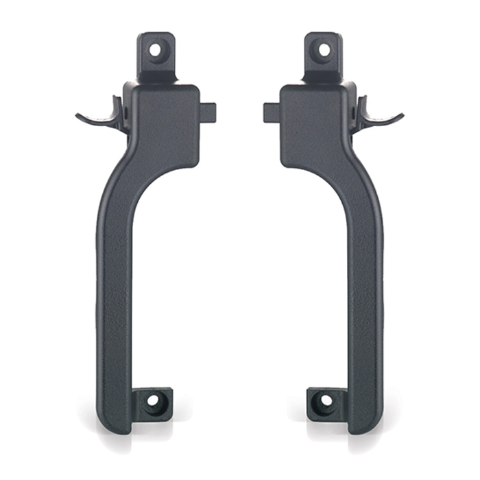 Zinc push & slam handle left version
